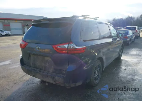 2017 Toyota Sienna Xle 7 Passenger z USA, uszkodzony, nr VIN 5TDDZ3DC2HS183729